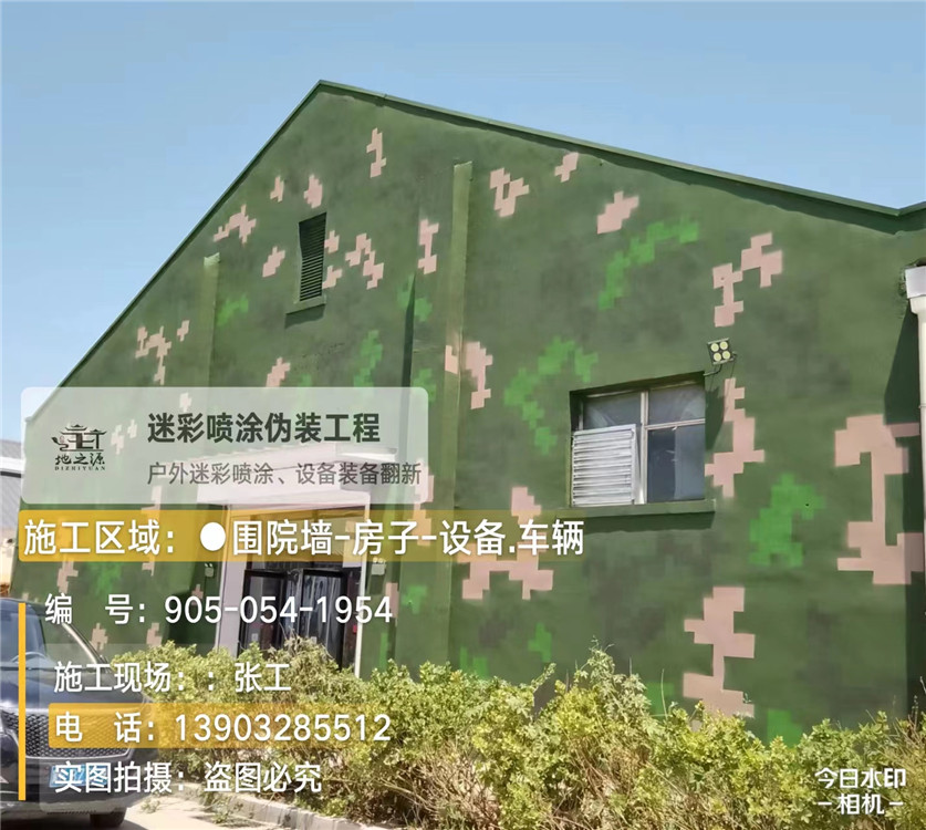 邢台外墙数码迷彩漆施工报价清单（100㎡标准墙面测算）